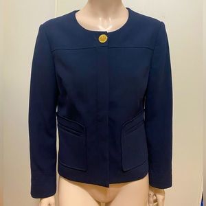 Dark blue Tory Burch blazer size 10